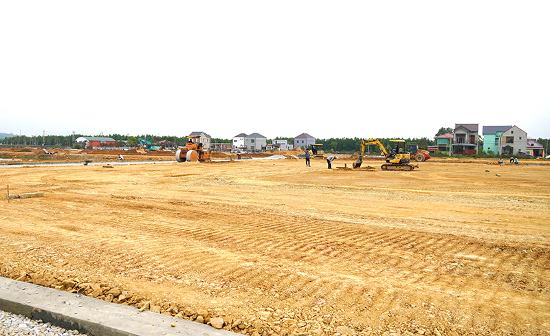 Huyện Quảng Ninh là địa phương duy nhất đã thực hiện hoàn thành 2 khu tái định cư trong năm 2023.