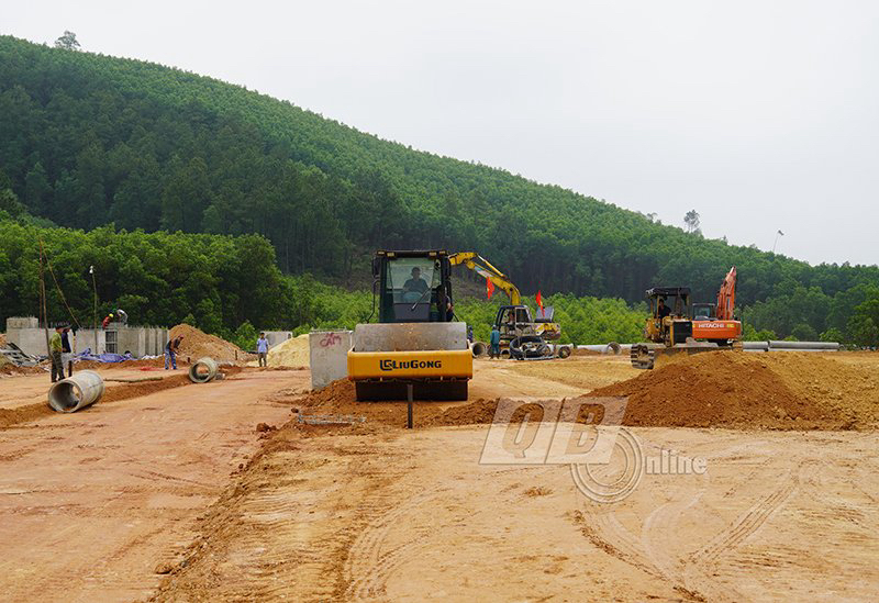 Huyện Lệ Thủy đang tập trung đẩy nhanh tiến độ xây dựng các khu tái định cư.