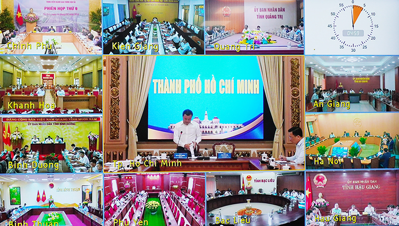Các điểm cầu địa phương.