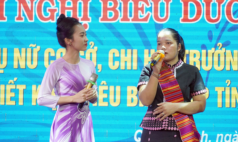 Các dự án thuộc Chương trình MTQG phát triển KT-XH vùng ĐBDTTS và MN đã góp phần nâng cao vai trò, vị thế của chị em phụ nữ (Hội viên phụ nữ ĐBDTTS và MN giao lưu điển hình phụ nữ tiêu biểu tháng 10/2023)