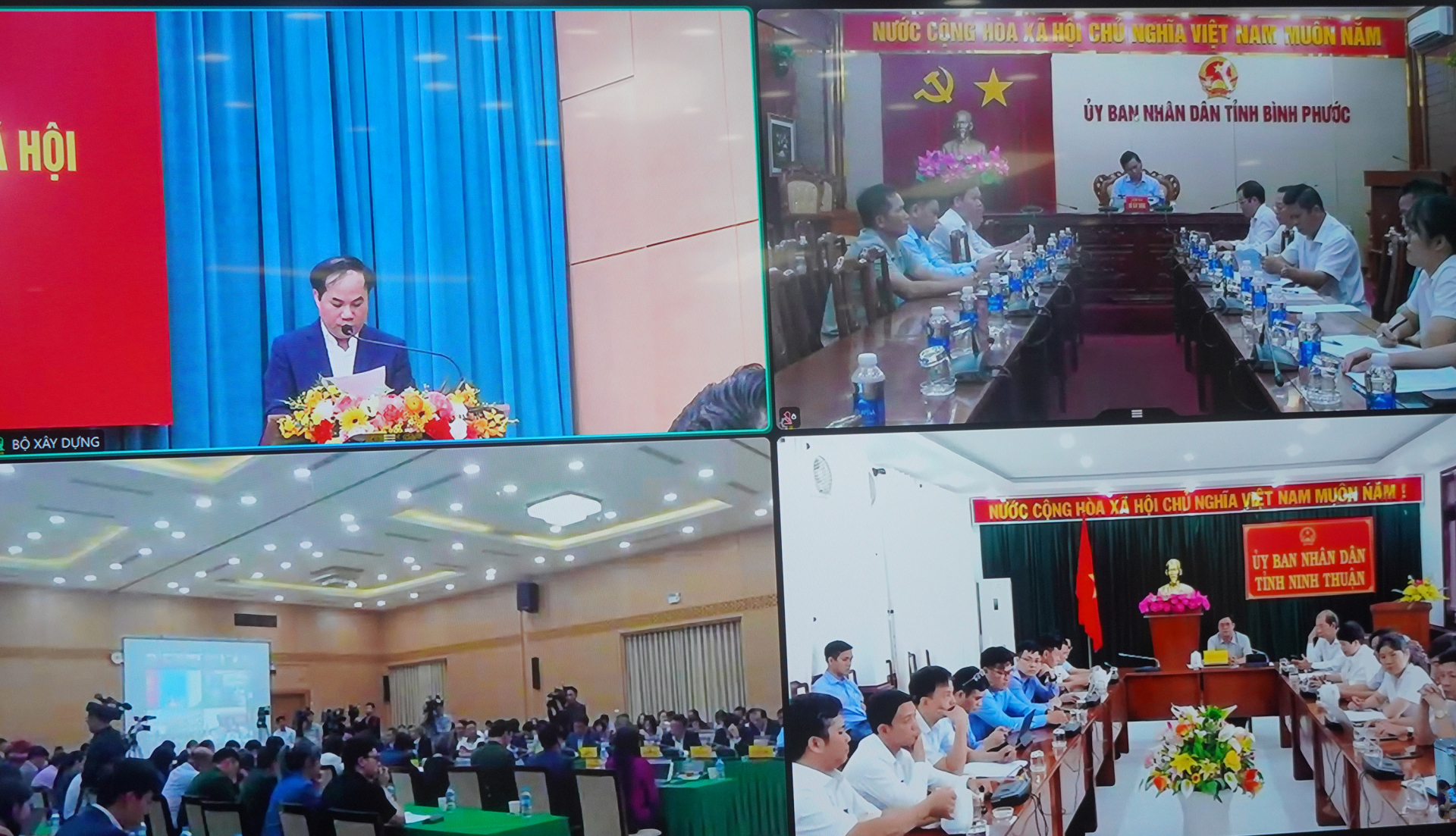 Hội nghị được tổ chức trực tuyến tới điểm cầu các địa phương trong cả nước.