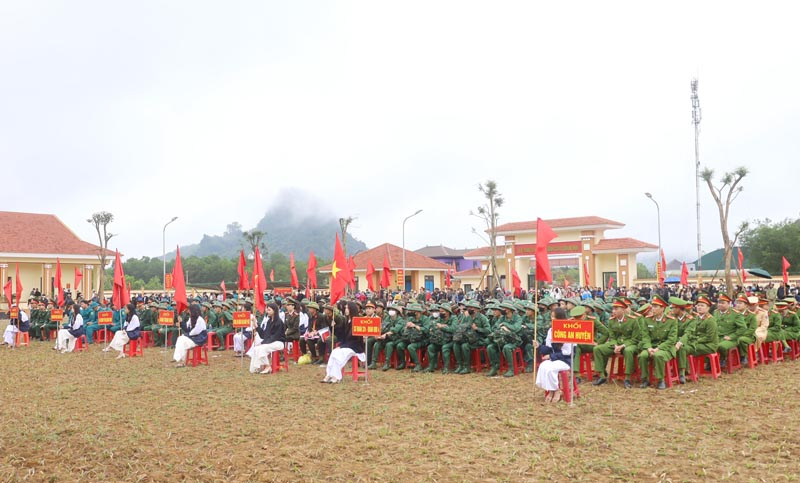 Quang cảnh tại buổi lễ.