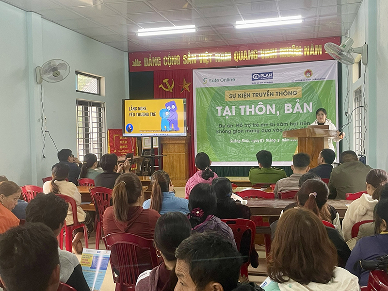 Tuyên truyền cho người dân về thực trạng, nguyên nhân trẻ em bị xâm hại, đe dọa trên không gian mạng
