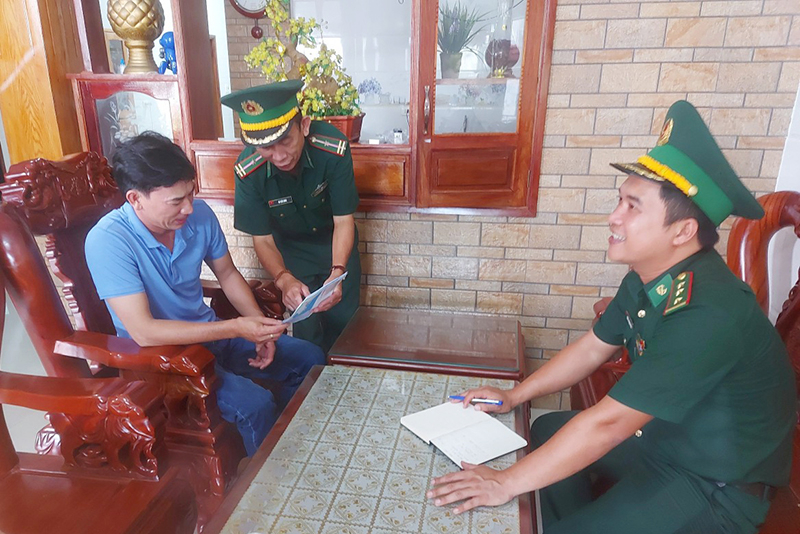Công tác tuyên truyền chống khai thác IUU được huyện Bố Trạch quan tâm thực hiện.