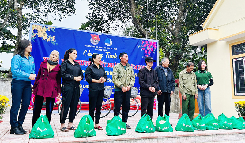 Các hoạt động an sinh xã hội luôn được các cấp bộ đoàn huyện Bố Trạch quan tâm thực hiện.