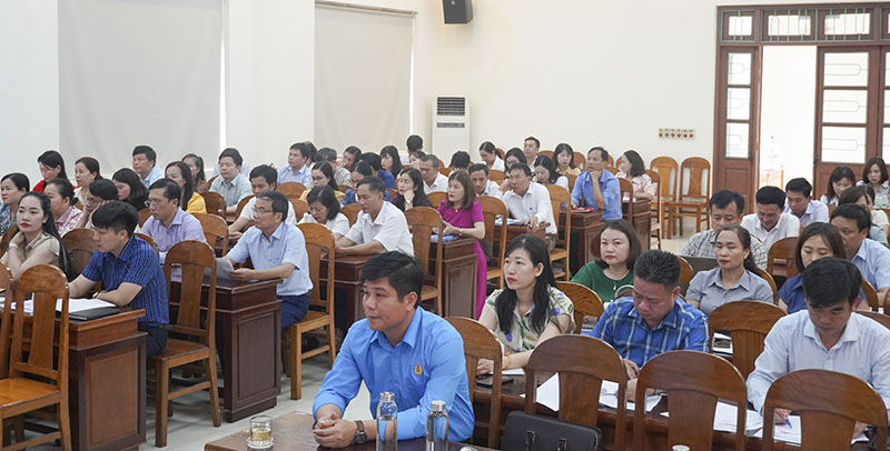  Các học viên tham gia lớp tập huấn