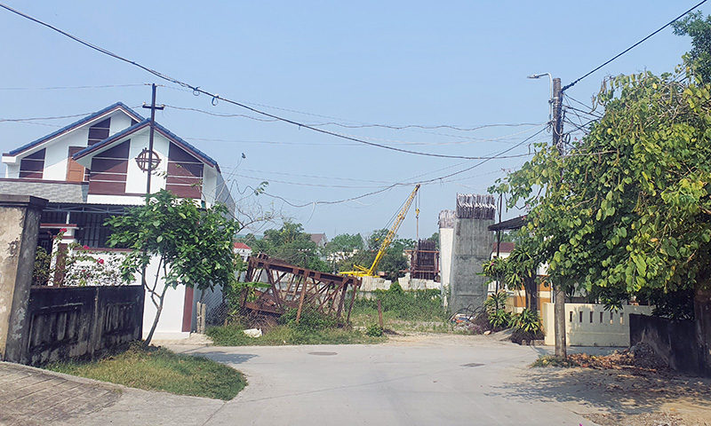 Nhiều hộ dân tại phường Bắc Lý đang chờ các đơn vị chức năng thông qua phương án bồi thường, GPMB.