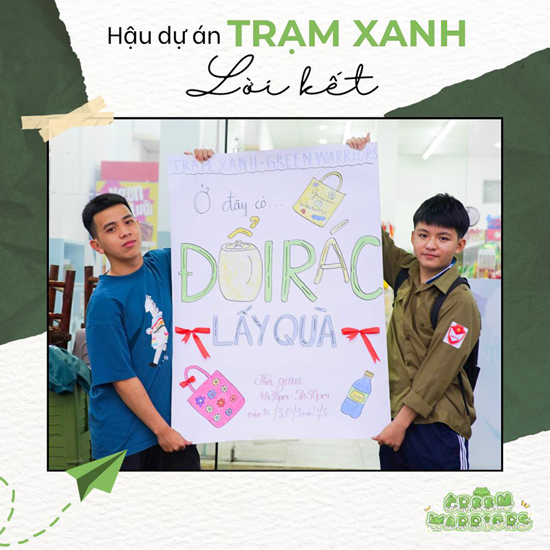 Một buổi workshop của CLB Green Warriors.