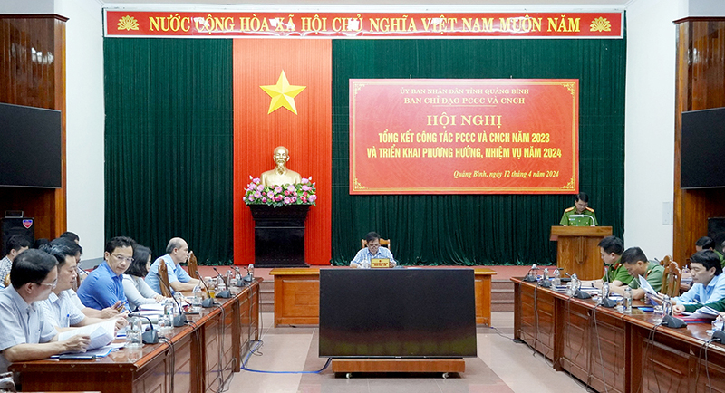 Hội nghị triển khai phương hướng, nhiệm vụ PCCC và CNCH năm 2024