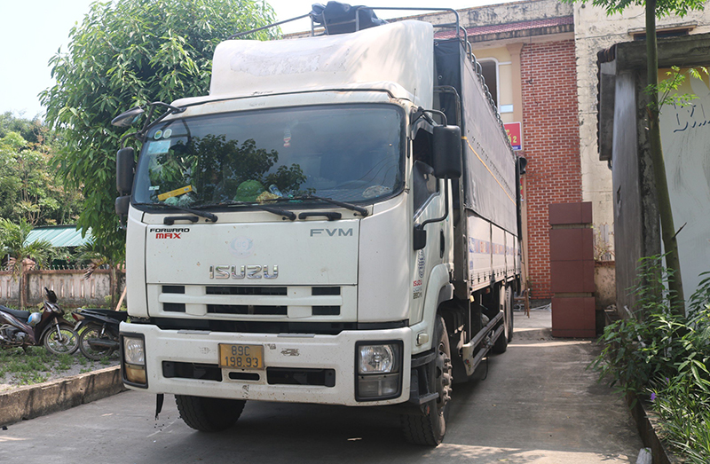 Phương tiện vận tải chở hàng hóa vi phạm