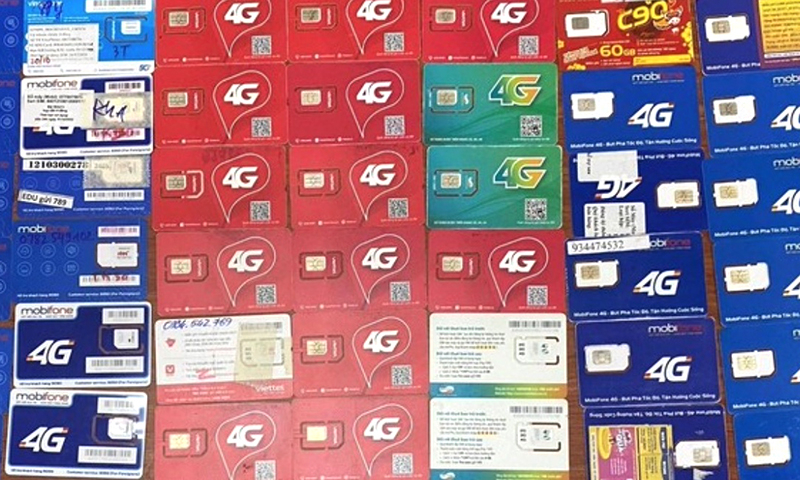 Sở TTTT TP Hồ Chí Minh kiến nghị tra cứu thông tin thuê bao di động để ngăn chặn SIM rác. Ảnh minh hoạ