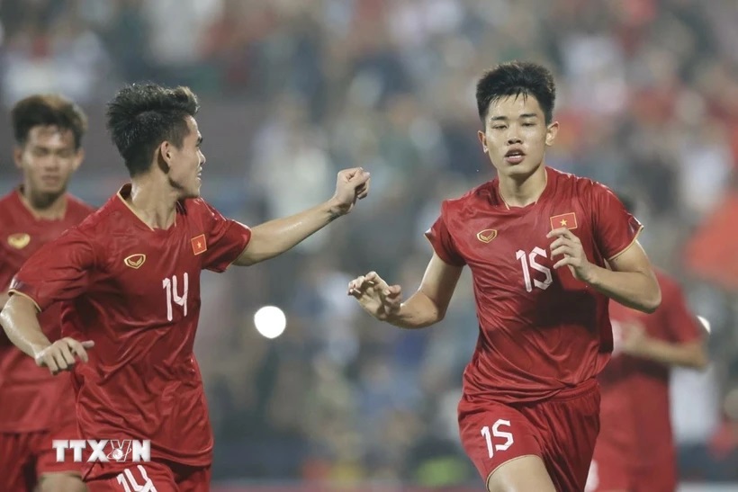 U23 Việt Nam đã sẵn sàng bước vào Vòng chung kết U23 châu Á 2024. (Ảnh: TTXVN)