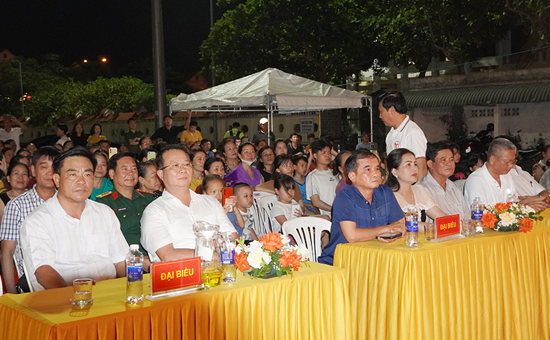 Các đại biểu tham dự tại hội thi.