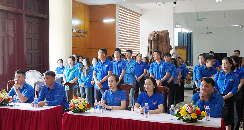  Các đại biểu và đoàn viên Đoàn Khối các cơ quan tỉnh tham gia hoạt động.