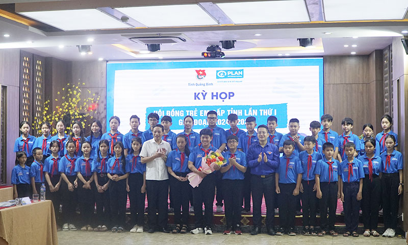 Ra mắt Hội đồng Trẻ em tỉnh, giai đoạn 2024-2027