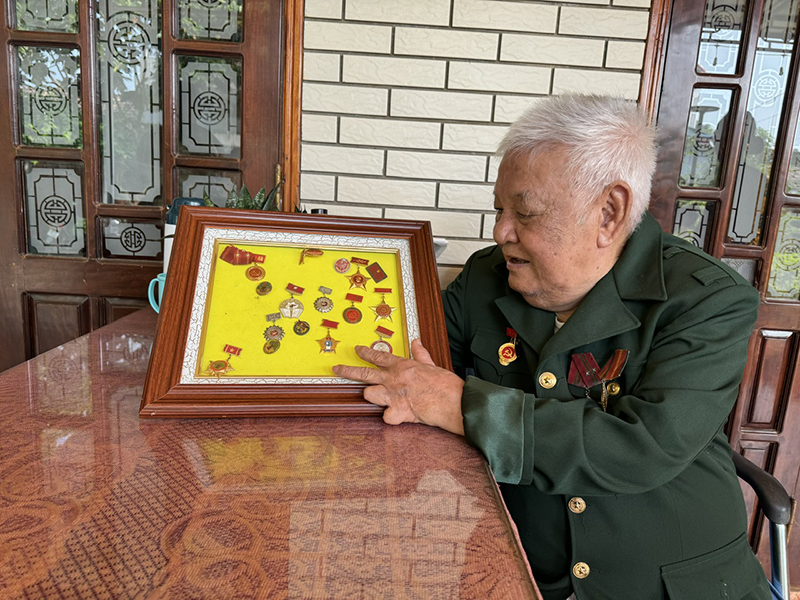 Chiến sĩ Điện Biên Võ Văn Vang.