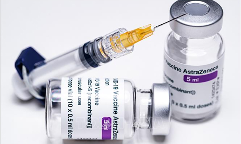 Vaccine ngừa Covid-19 của AstraZeneca. Ảnh: AFP/TTXVN
