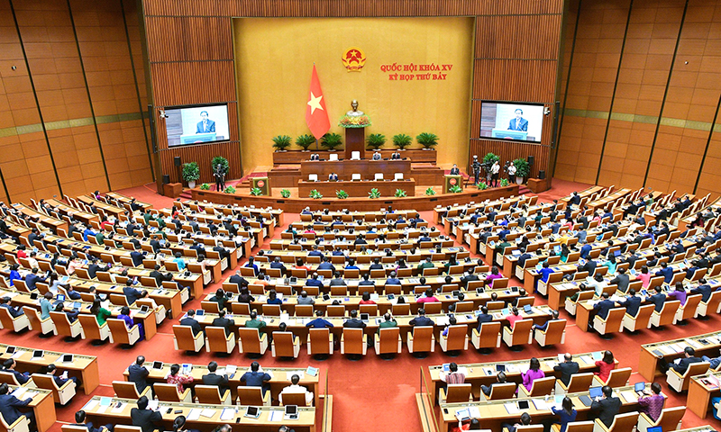 Quang cảnh phiên họp, sáng 31/5. Ảnh: Phương Hoa/TTXVN