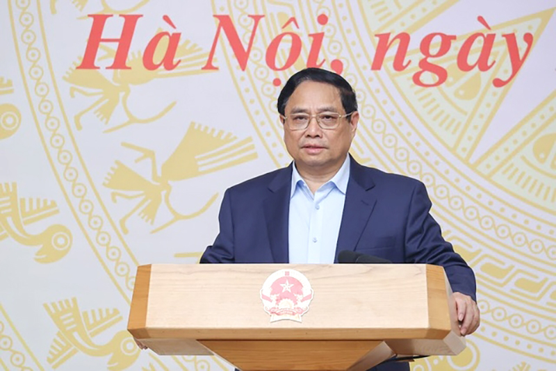 Thủ tướng Phạm Minh Chính phát biểu khai mạc.