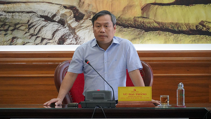 Đồng chí Bí thư Tỉnh ủy, Trưởng đoàn đại biểu Quốc hội tỉnh, Trưởng Ban Chỉ đạo