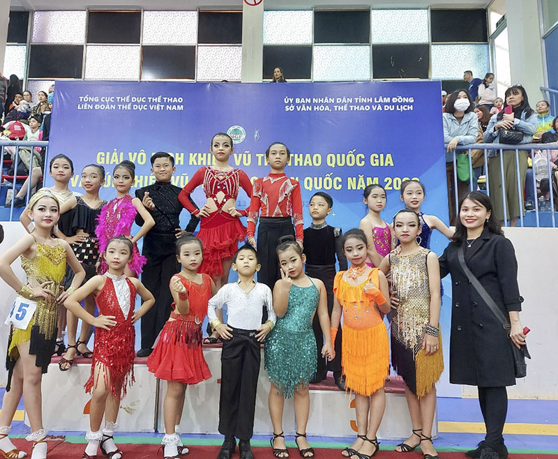 Nhiều học viên của trung tâm tạo dấu ấn tại các giải thi đấu có quy mô lớn