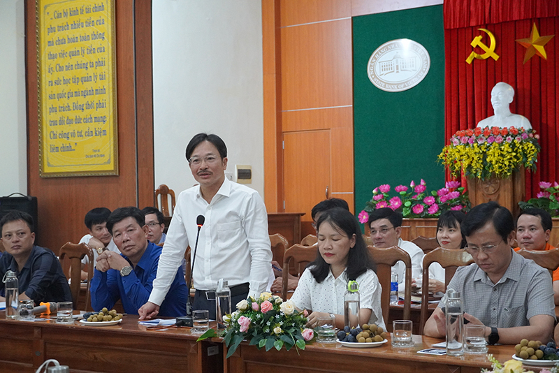 Giám đốc NHNN CNQB Lương Hải Lưu cảm ơn sự quan tâm, đồng hành, hỗ trợ của các cơ quan thông tấn báo chí.
