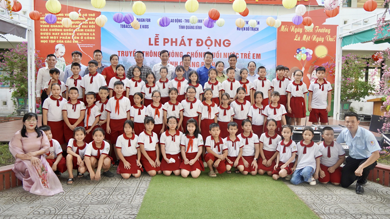 Lễ phát động nhằm nâng cao nhận thức, trách nhiệm của các cấp, ngành, địa phương, đơn vị về công tác phòng, coống đuối nước cho trẻ em.