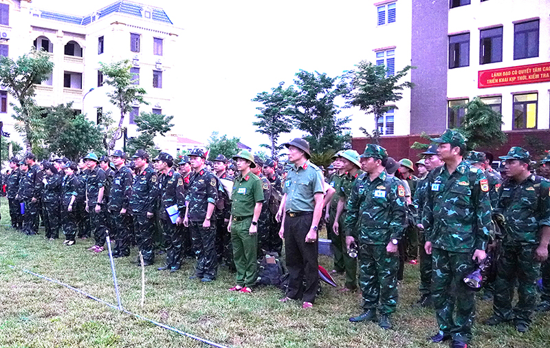 Công tác diễn tập khu vực phòng thủ thành phố thực hiện đúng kế hoạch, được Quân khu đánh giá hoàn thành xuất sắc nhiệm vụ.