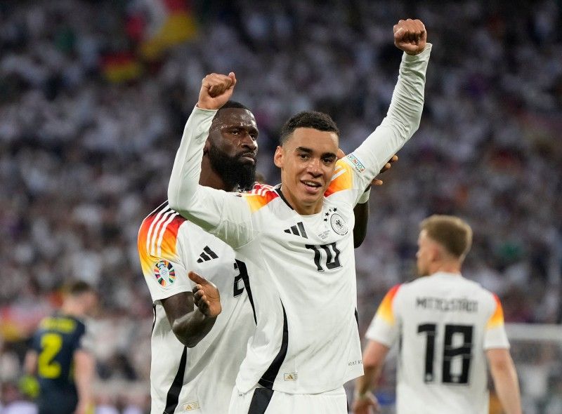 Đội tuyển Đức giành chiến thắng tưng bừng trong ngày khai mạc EURO 2024. (Nguồn: Getty Images)