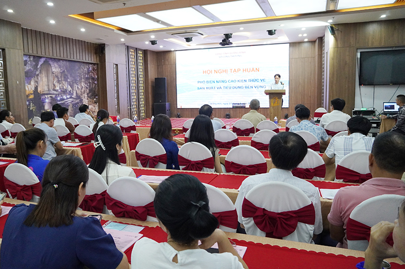 Quang cảnh hội nghị tập huấn.