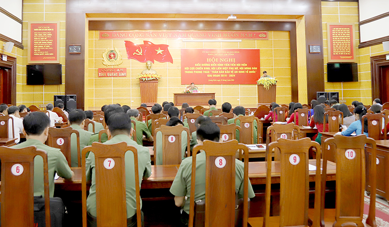 Hội nghị biểu dương các điển hình tiên tiến trong phong trào toàn dân bảo vệ ANTQ giai đoạn 2019-2024.