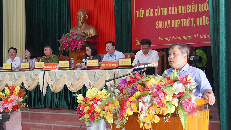 Quang cảnh buổi tiếp xúc