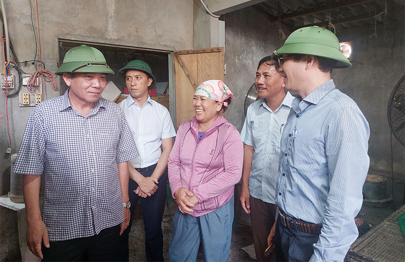 Đồng chí Phó Chủ tịch Thường trực UBND tỉnh Đoàn Ngọc Lâm chủ trì buổi làm việc