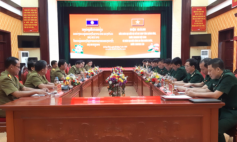 Quang cảnh hội đàm.