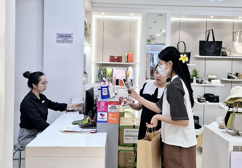 Trên 90% hộ kinh doanh áp dụng thanh toán qua mã QR Code.