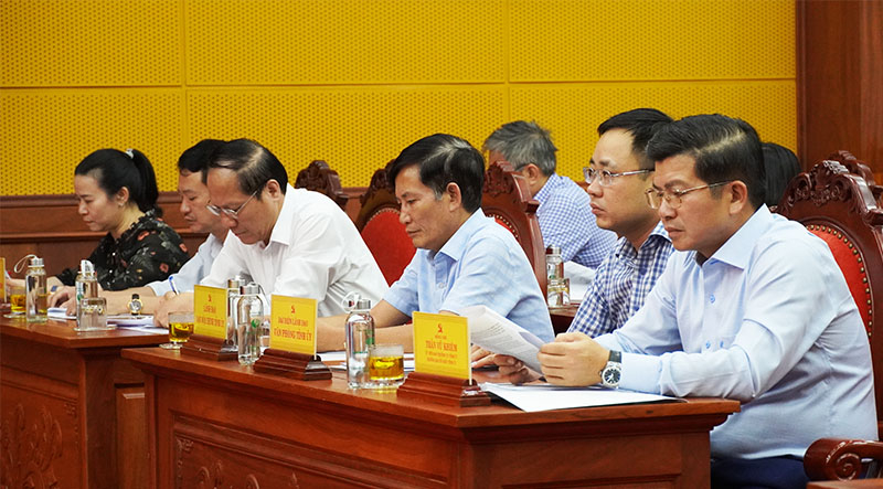 Các đại biểu dự hội nghị.