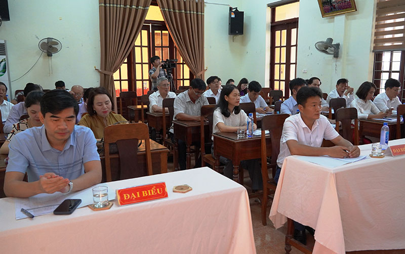 Các đại biểu tham dự hội nghị