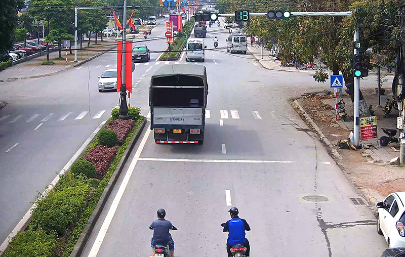 Hệ thống camera giám sát giao thông đã góp phần làm chuyển biến tích cực ý thức tham gia giao thông của người dân.