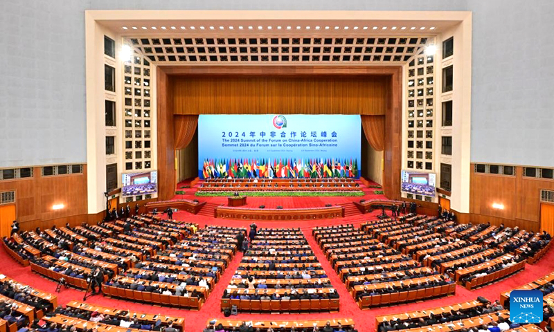 Diễn đàn hợp tác Trung Quốc-Châu Phi (FOCAC) năm 2024 kéo dài đến hết ngày 6/9. (Ảnh: Xinhua)