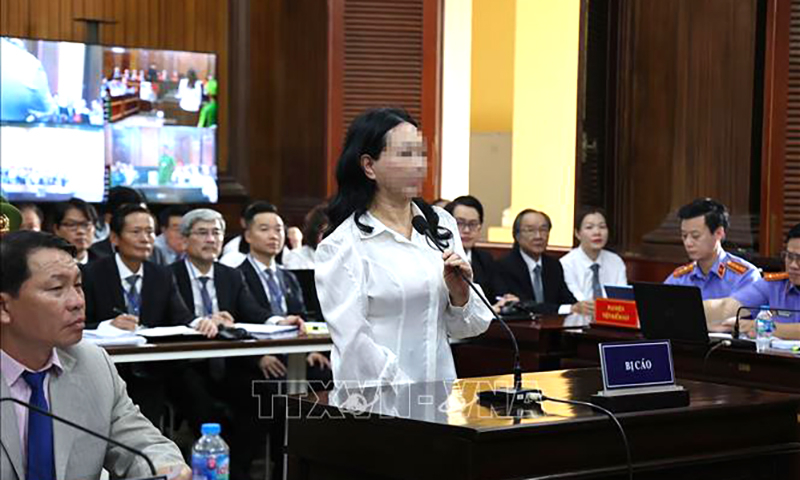 Bị cáo Trương Mỹ Lan. Ảnh tư liệu: Thanh Vũ/TTXVN