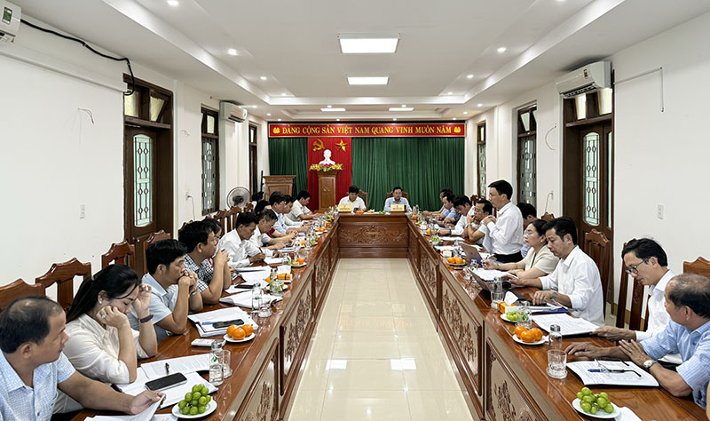 Toàn cảnh buổi làm việc
