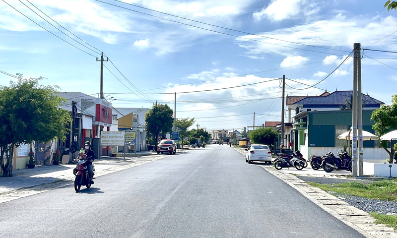 Diện mạo nông thôn mới ở xã Hải Ninh (Quảng Ninh) không ngừng khởi sắc có sự đóng góp quan trọng của các chi bộ làng biển.