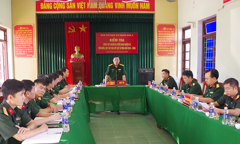 Quang cảnh buổi kiểm tra.
