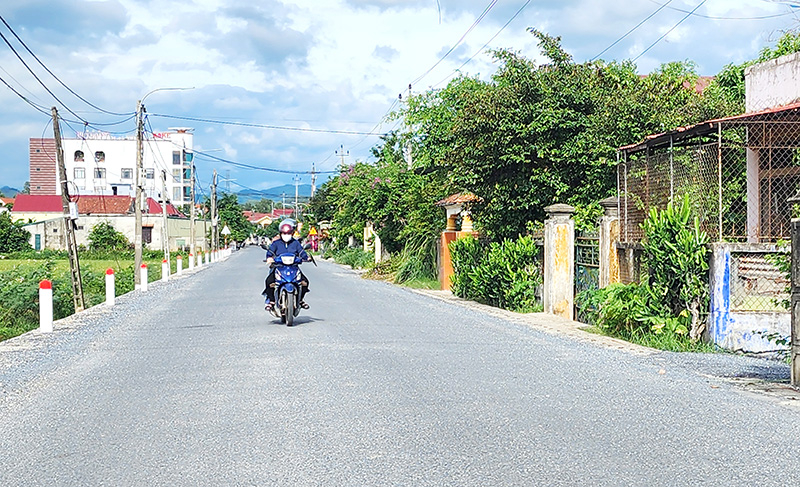 Dự án đường cứu hộ, cứu nạn từ Nguyệt Áng-Nam Long đi Trường Xuân qua thanh tra phát hiện có sai phạm.