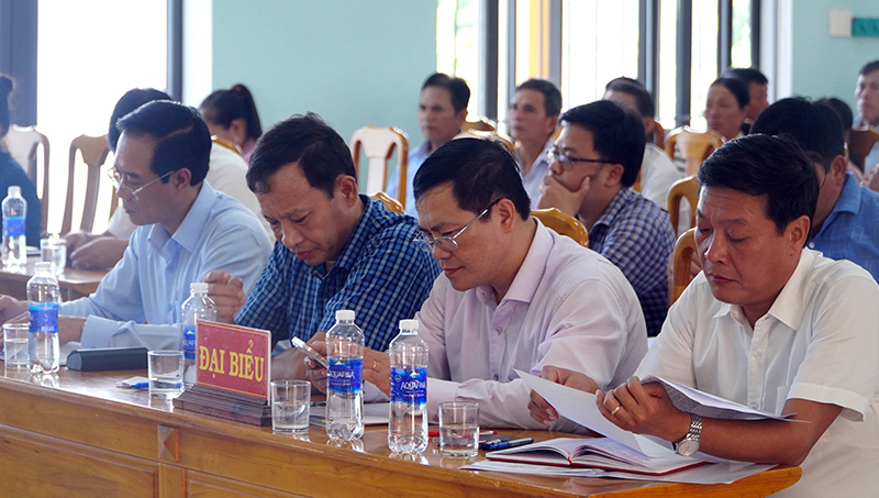 Đại biểu dự hội nghị