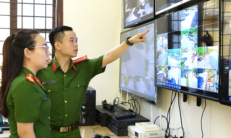 Từ ngày có mô hình camera an ninh tình hình an ninh trật tự trên địa bàn phường Đồng Hải được bảo đảm.