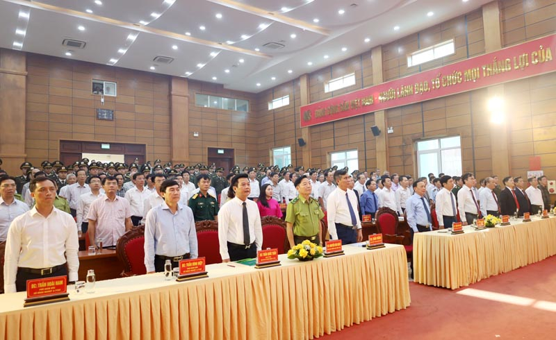 Các đại biểu tham dự tại lễ kỷ niệm.