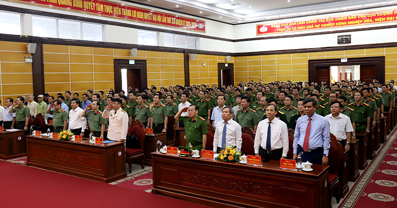 Quang cảnh buổi lễ