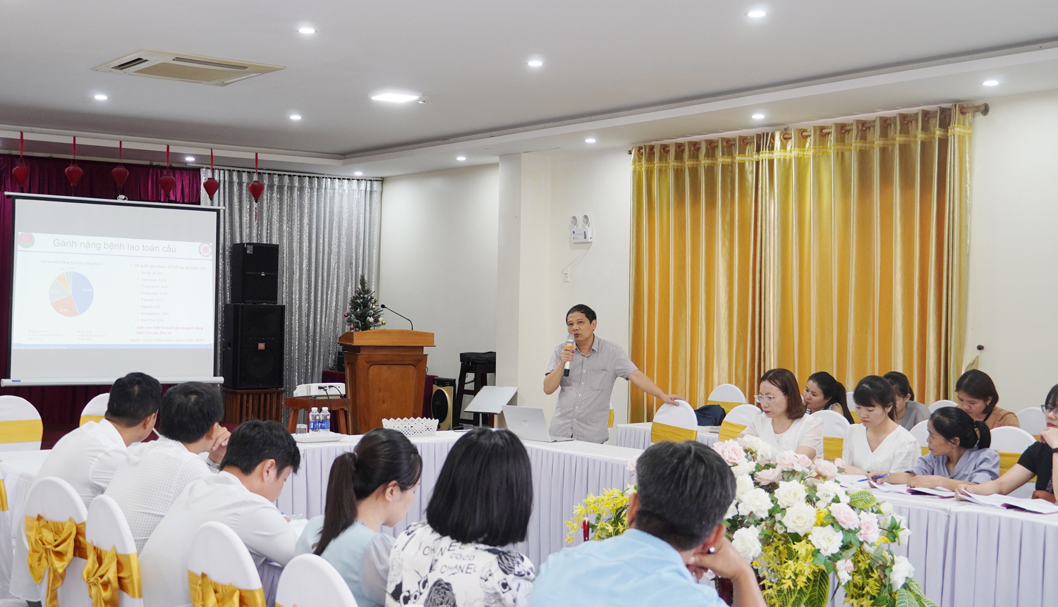 Các học viên tham gia lớp tập huấn.