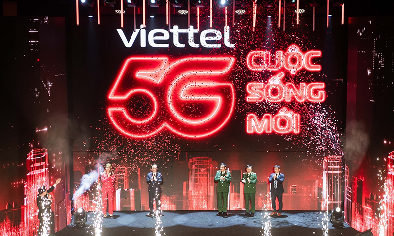  Nghi thức khai trương chính thức mạng 5G Viettel